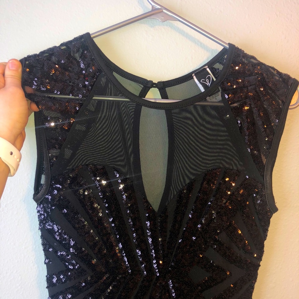 black dress